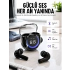 Kablosuz Dijital Göstergeli Powerbanklı Ios Ve  Android Uyumlu Kulaklık