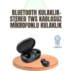 Kablosuz Kulak İçi Bluetooth Kulaklık Stereo Dokunmatik Kontrollü Kulaklık