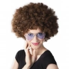Kahve Renk Kıvırcık Afro Bonus Peruk (5263)