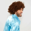 Kahve Renk Kıvırcık Afro Bonus Peruk (5263)