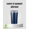 Kahve Ve Baharat Öğütücü Otomatik Mekanizmalı Dayanıklı Çelik