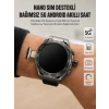 Kameralı 5g Android Akıllı Saat Amoled Ekran Wi-fi Gps Sım Kart Destekli