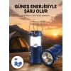 Kamp Feneri Şarj Edilebilir Güneş Enerjili Işıldak Usb Şarjlı