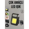 Kamp Işığı Çok Fonksiyonlu Taşınabilir Anahtarlık Kapak Açma Manyetik Özelliği