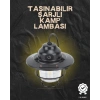 Kamp Ve Bahçe İçin Retro Led Fener – Sıcak Işık, Uzun Ömürlü Batarya