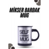 Karıştırıcı Özellikli Mikser Kupa Bardak Kompakt Taşınabilir Mug