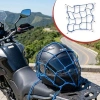 Kask  Esnek Motosiklet Kask ve Bagaj Filesi – Kask Sabitleyici Plastik Kancalı Taşıma Ağı 35x35 cm (5263)