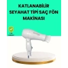 Katlanabilir Seyahat Tipi Saç Kurutma Makinesi Çift Kademeli Ayar