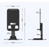 Katlanabilir Telefon Tutucu Stand Yuvarlak Tabanlı (5263)