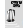 Kettle C F Tipi 220-240v Paslanmaz Çelik Elektrik Kablolu Otomatik Kapanma