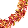 Kırmızı Altın Renk 4 cm Genişlik Garland Çift Renk Sim Süs 180 cm (5263)