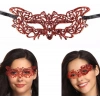 Kırmızı Dantel Masquerade Maskesi 9 No (5263)
