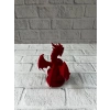 Kırmızı Ejderha Biblo 12 Cm Dekoratif Fantastik Obje Hediyelik Süs Eşyası