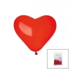 KIRMIZI KALP BALON 10 İNÇ - 25CM - 100PCS (5263)