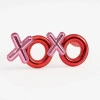 Kırmızı Renk Xoxo Yazılı Parti Gözlüğü 17x7 cm (5263)