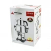 KLASİK ÇAY SETİ=DEMLİK - SU KAZANI ELEKTRİKLİ SEMAVER 60 BARDAK 6LT - TEK MUSLUK 1500W GİZLİ REZİSTANS (5263)