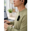 Klipsli Tek Kulaklıklı Kablosuz Bluetooth Kulaklık Dijital Ekranlı Taşınabilir Model
