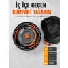 Kompakt Kamp Yemek Seti Alüminyum Tencere Tava Çaydanlık Taşıma Fileli Outdoor Set