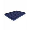 Konforlu Çift Kişilik Şişme Yatak Flokeli Yüzey Dayanıklı Gövde