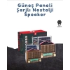 Ktf-1428 Taşınabilir Güneş Enerjili Bluetooth Radyo Hoparlör – Şarjlı, Radyo, Mp3, Aux Girişli