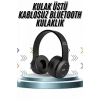 Kulak Üstü Bluetooth Kulaklık Yüksek Ses Kaliteli Ayarlanabilir