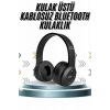 Kulak Üstü Bluetooth Kulaklık Yüksek Ses Kaliteli Ayarlanabilir