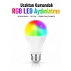 Kumanda Destekli Çok Renkli Akıllı Led Ampul