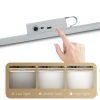 KUMANDALI - ZAMAN - IŞIK GÜCÜ AYARLI METAL ASKILI - USB ŞARJLI LAMBA FENER 20SMD LED (5263)