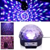 Küre Disko Topu Müzik Çalar Renkli Lazer Işıklı Bluetooth (5263)