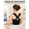 Lastikli Dik Duruş Korsesi Ayarlanabilir Sırt Omuz Ve Bel Destek Korsesi