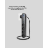 Led Anahtarlı Akım Korumalı Çoklu Priz 4 Priz 3 Usb Girişli