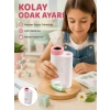 Led Aydınlatmalı Taşınabilir Mikroskop 80x-200x Ayarlanabilir Büyütme Özellikli