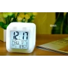 Led Dijital Renkli Masa Saati Alarm Termometre Tarih Masaüstü Saat (5263)