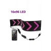 Led Ekran Matrix Panel En Büyük Boy 16x96 Araba Yazısı