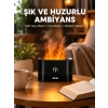 Led Işıklı Buhar Makinesi Alev Efektli Kumandalı Oda Nemlendirici Yeni Nesil