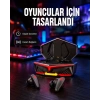 Led Işıklı Metal Kasa Kablosuz  Kulaklık Yeni Nesil