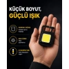 Led Mini Anahtarlık Fener – 1000 Lümen Güçlü Işık Ve Usb Type-c Şarjlı Yeni Nesil