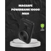 Magsafe Uyumlu Kablosuz Powerbank Taşınabilir Hızlı Şarj