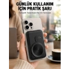 Magsafe Uyumlu Kablosuz Powerbank Taşınabilir Hızlı Şarj Yeni Nesil