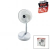 MASA ÜSTÜ VANTİLATÖR USB ŞARJLI KATLANIR FAN=16.4CM - UZAYAN AYAK=12.5-19CM 180 DERECE DÖNEBİLEN TELEFONLUKLU BWFN-11 (5263)