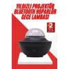 Masa Ve Gece Lambası Renkli Projektör Işıklı Disko Topu Bluetooth Hoparlör