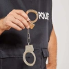Metal Malzemeden İmal Anahtarlı Oyuncak Polis Kelepçesi (5263)