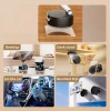 Mıknatıslı Katlanabilir Telefon Tutucu - Torpido ve Cam Uyumlu (5263)