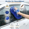 Mikrofiber Oto Yıkama Eldiveni – Kalın Süngerli Araç Temizleme Bezi, Araba Yıkama Eldiveni (5263)