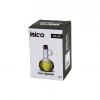 MİNİ CAM YAĞDANLIK ÇİZGİLİ DESEN 300ML AHŞAP BAMBU MANTAR TIPA (5263)