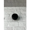 Mini Siyah Dekoratif Saksı 5 Cm Modern Masaüstü Bitki Saksısı