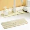 Mutfak Banyo Lavabo Kenarı Silikon Mat Gri (5263)