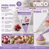 NAYLON 25CM 50PCS KREMA SIKMA POŞETİ TORBASI (5263)