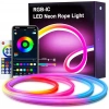 Neon LED Esnek Aydınlatma - RGB MAGIC SMART - 5 Metre Paket IP67 - Uzaktan Kumanda + Uygulama (5263)