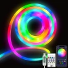 Neon LED Esnek Aydınlatma - RGB MAGIC SMART - 5 Metre Paket IP67 - Uzaktan Kumanda + Uygulama (5263)